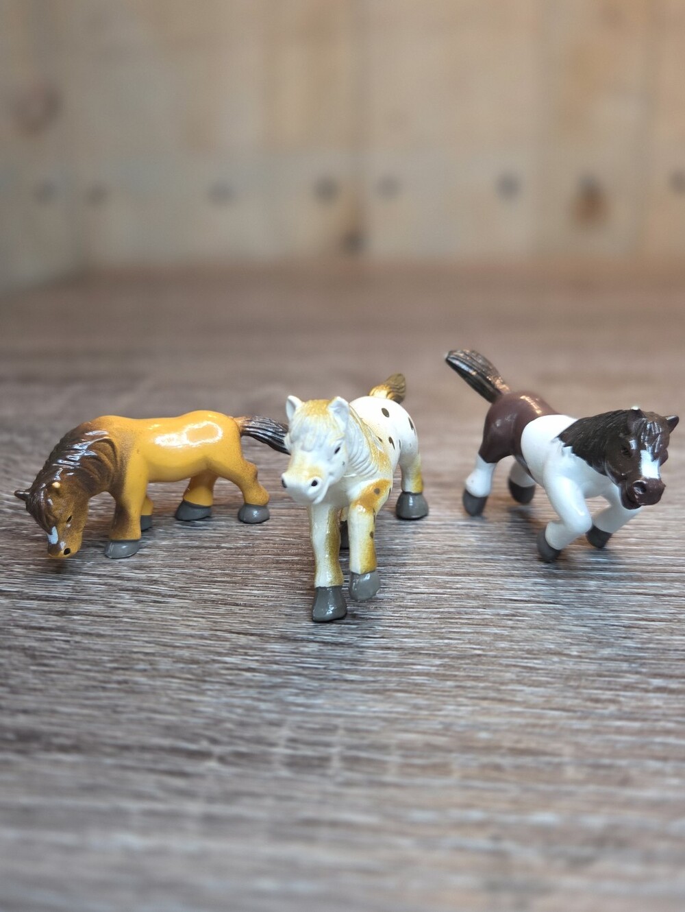 Jasman My Precious Pets Lot with 3 Horses Pony Toys Vintage 90 Toys Kidcore Pr